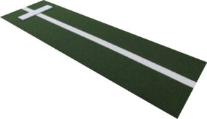 fastpitch mat with power line